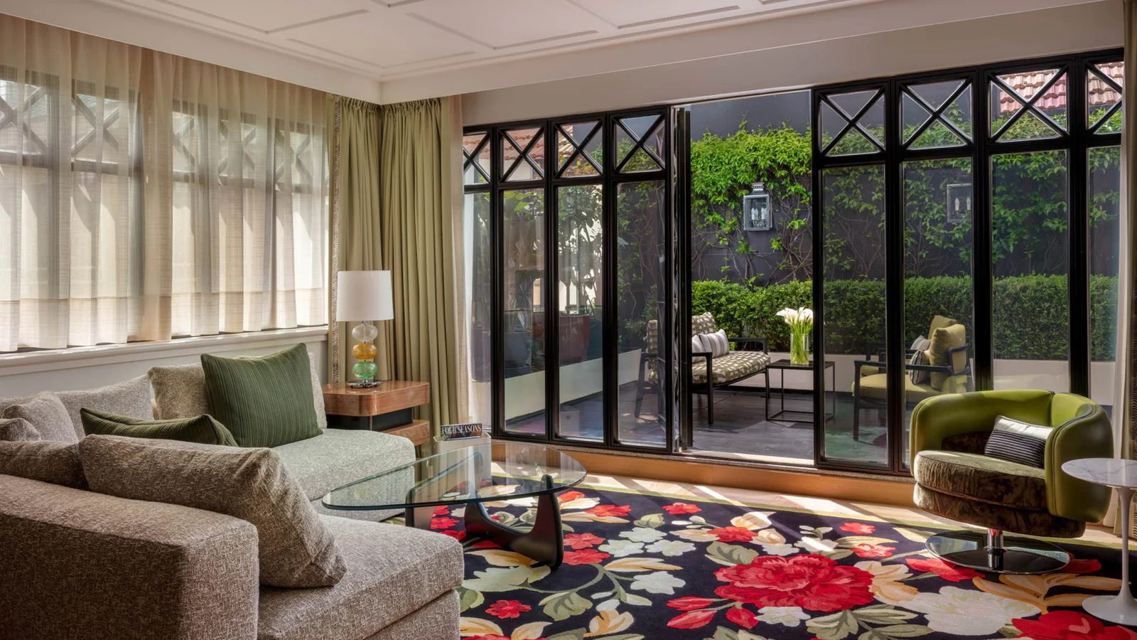 Fashion Suite with Terrace at Four Seasons Hotel Milano — verified room-category photograph